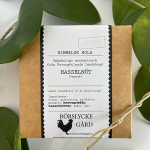 Himmelsk Kola i ask – Vegansk Hasselnöt