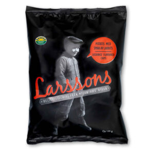 Larssons chips 125 gram – Lakrits