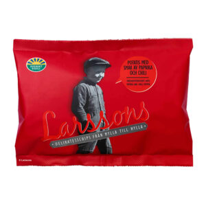 Larssons Chips 45 gram – Paprika & Chili