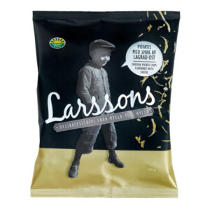 Larssons chips 125 gram – Lagrad Ost