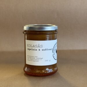 Himmelsk kolasås (230g) – Apelsin & Saffran