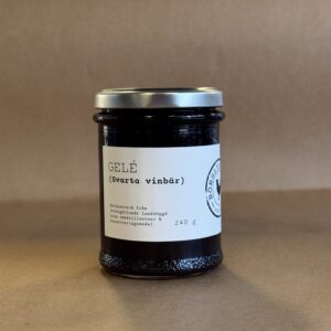 Himmelsk gelé 240g – Svarta Vinbär